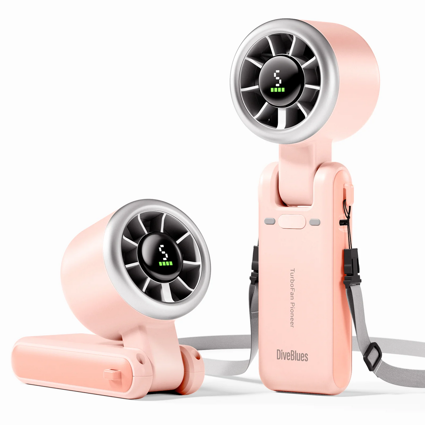 Diveblues Portable Turbo Handheld Fan N607D