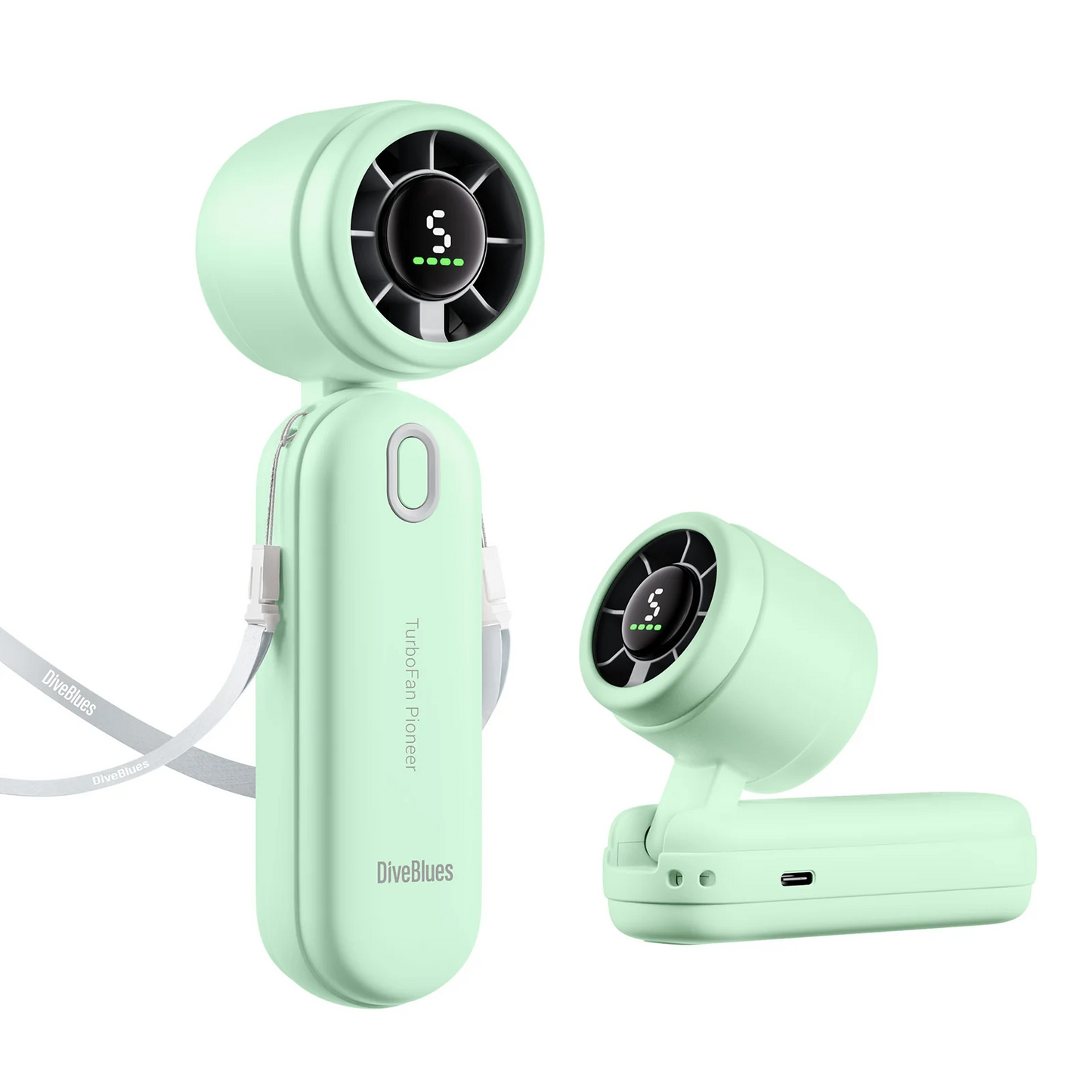 Diveblues Portable Turbo Handheld Fan D5042