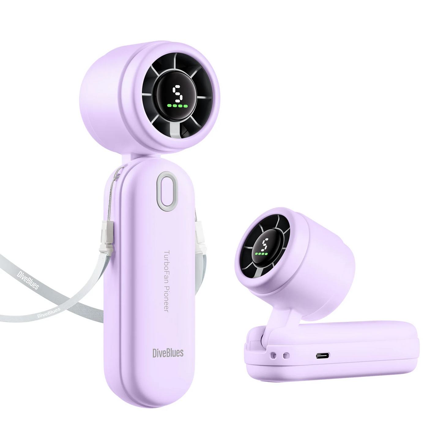 Diveblues Portable Turbo Handheld Fan D5042